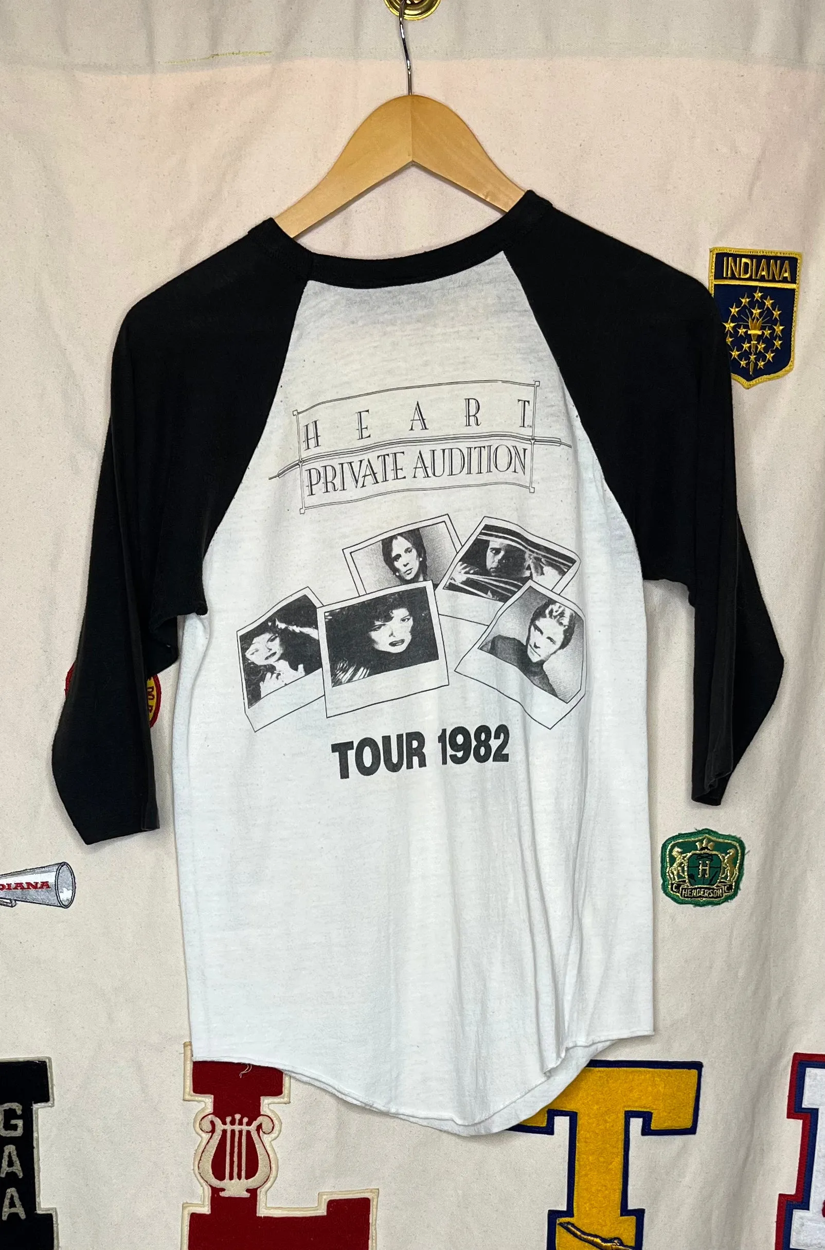 1982 Heart Private Audition Raglan T-Shirt: M