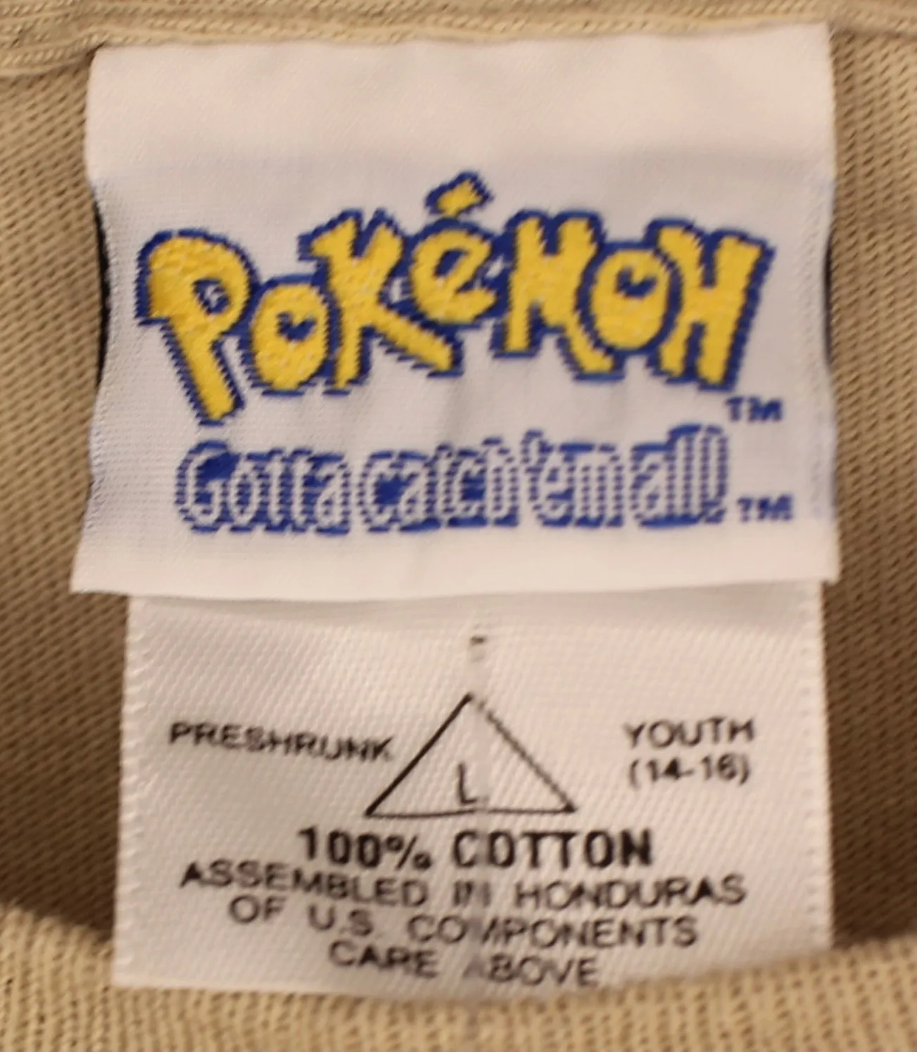 1999 Pokemon T-Shirt: S