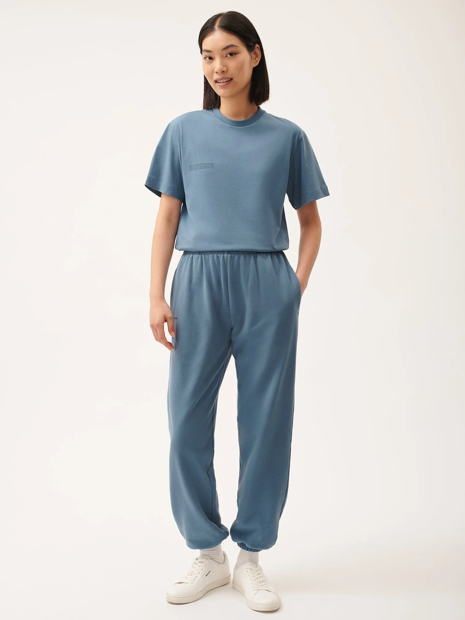 365 Midweight Track Pants—indigo blue