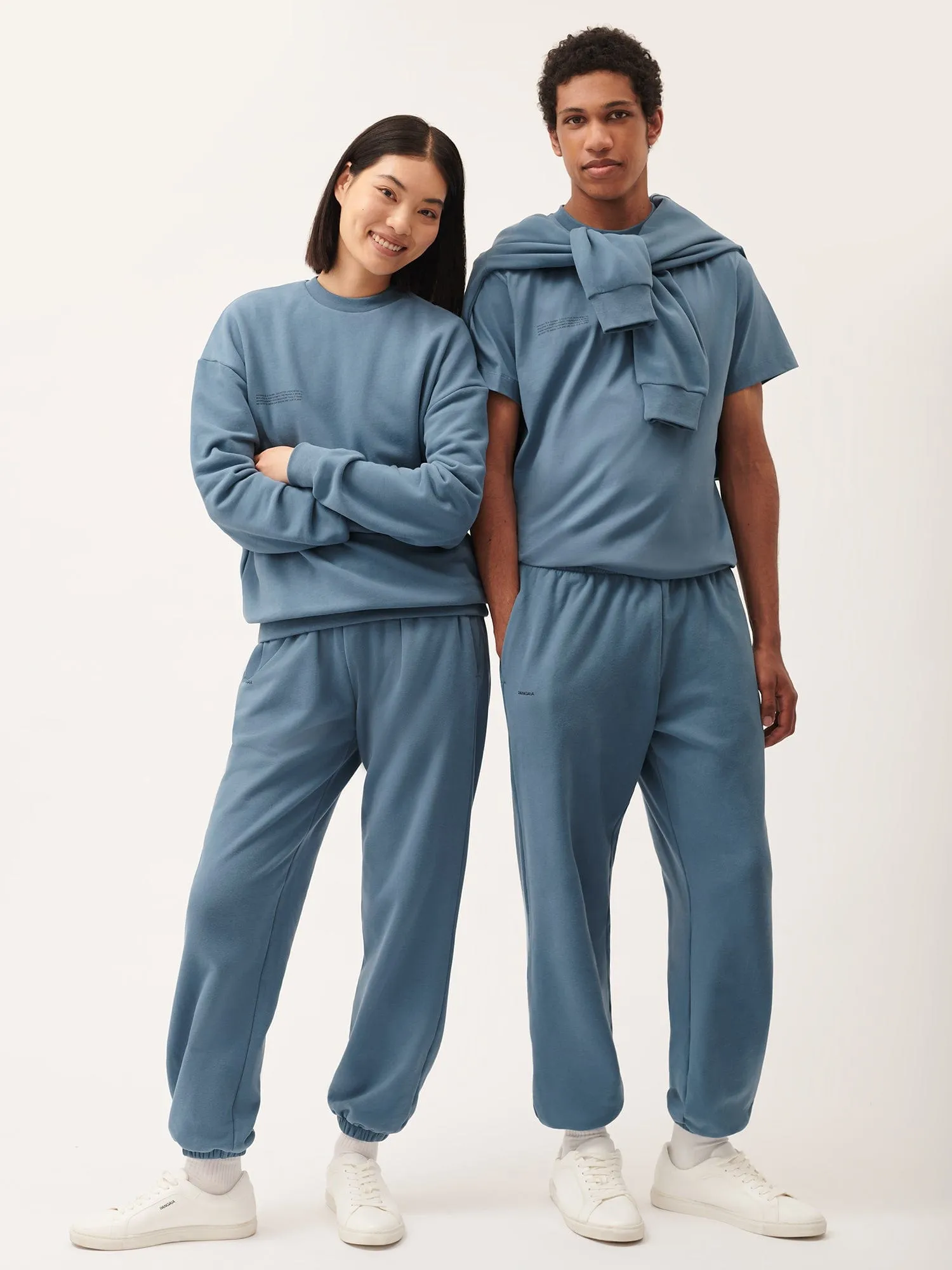 365 Midweight Track Pants—indigo blue