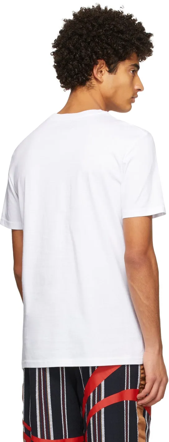 Ahluwalia White Logo Definition T-Shirt