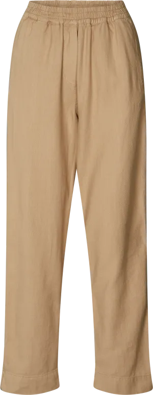 Alice Cotton Pant - Chinchilla