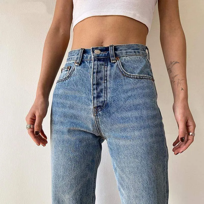 Amira High Waist Boyfriend Jeans