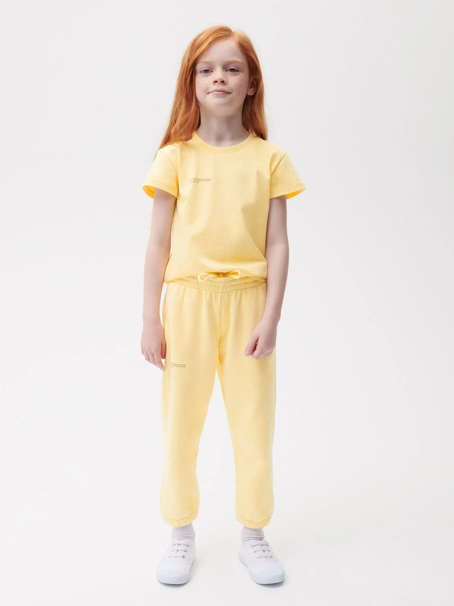 Archive Kids' 365 Midweight Track Pants—buttercup yellow