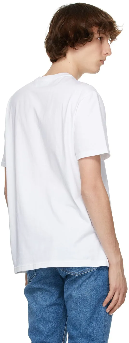 Axel Arigato White Script Logo T-Shirt