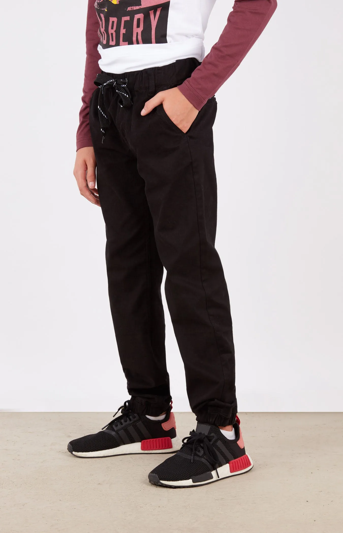 Black-Hockey Legs Chino JR