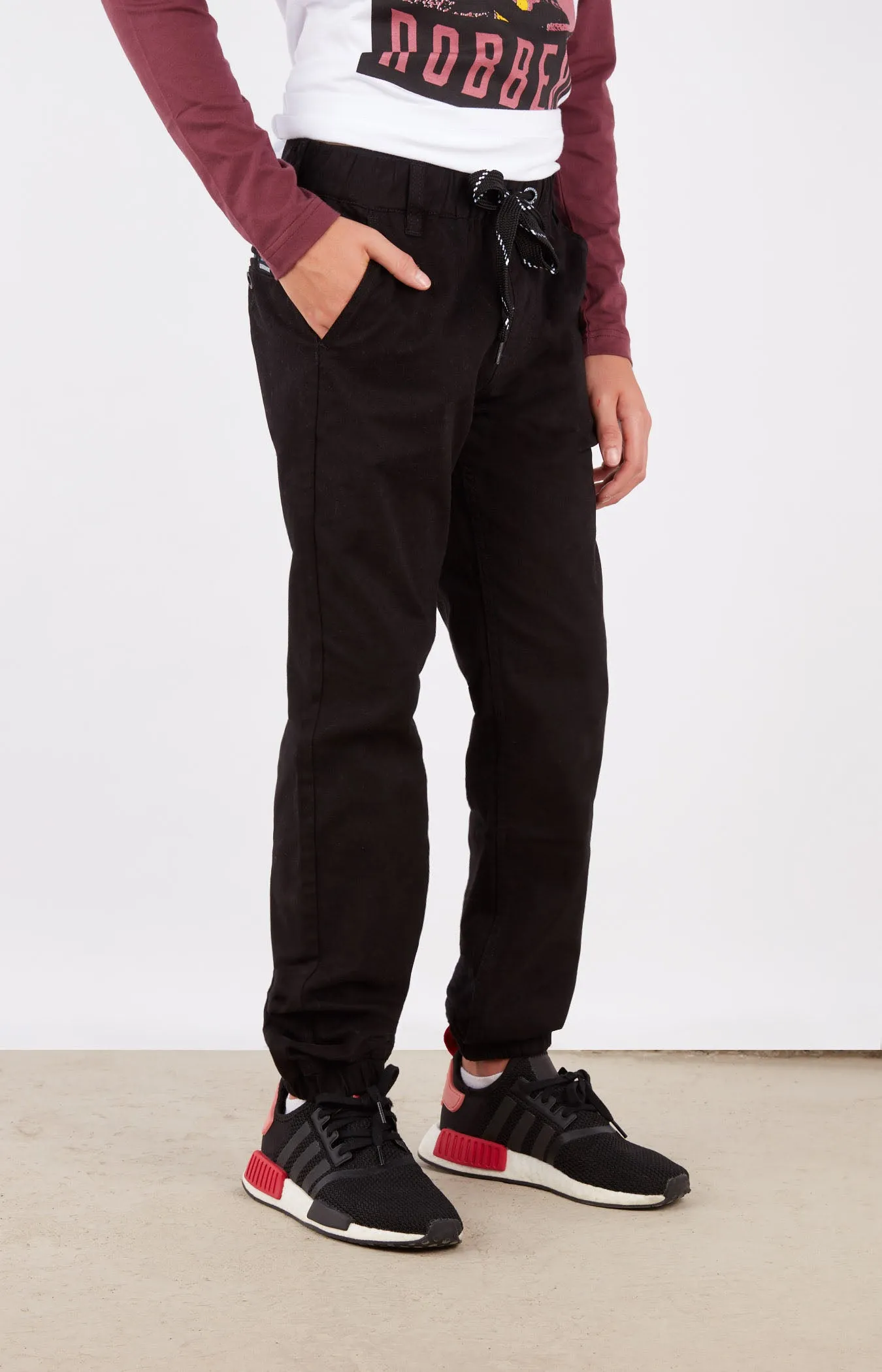 Black-Hockey Legs Chino JR