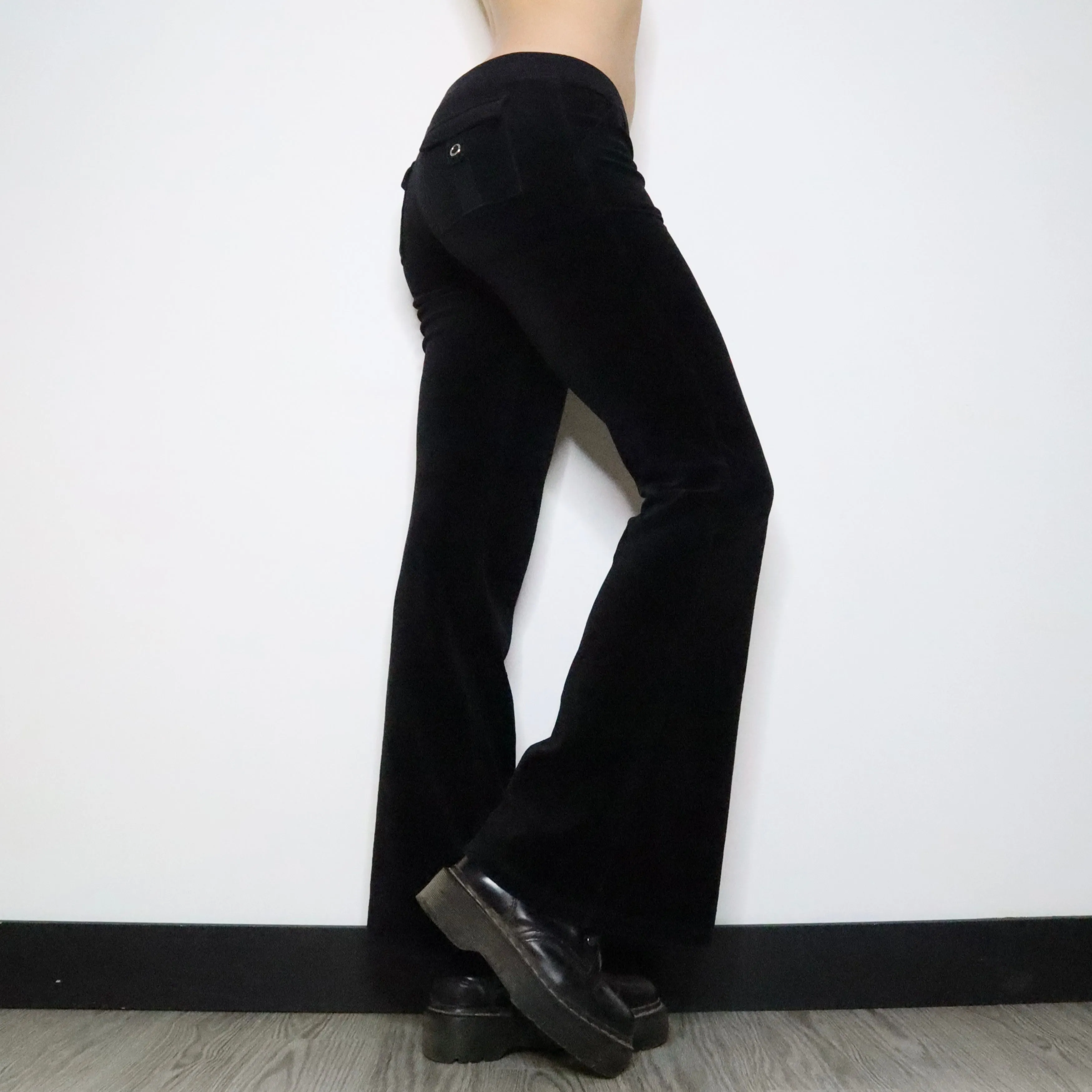 Black Juicy Track Pants (Small)