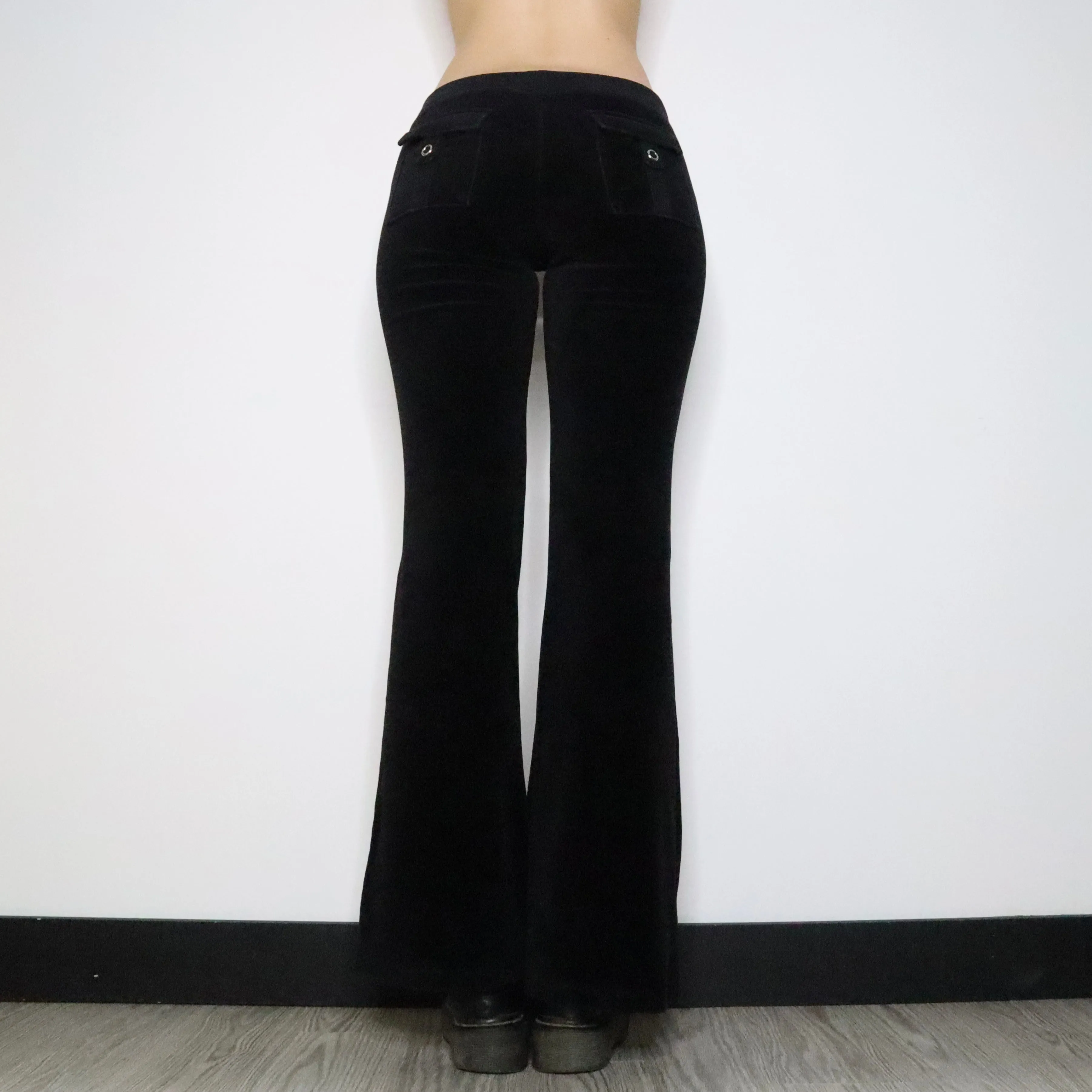 Black Juicy Track Pants (Small)
