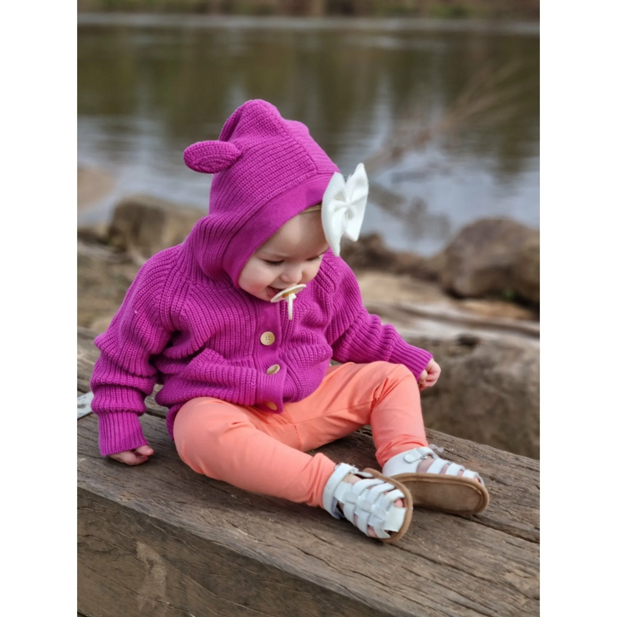 BOYSENBERRY CARDIGAN