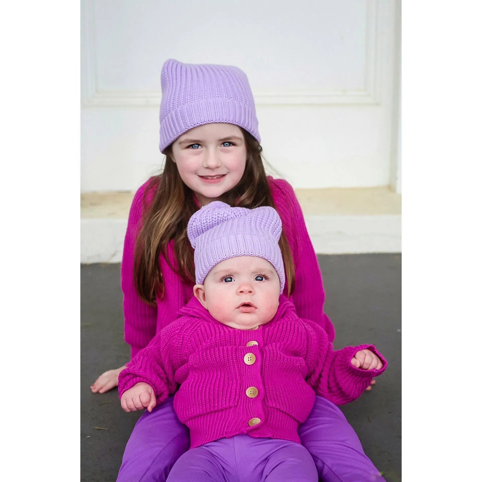 BOYSENBERRY CARDIGAN