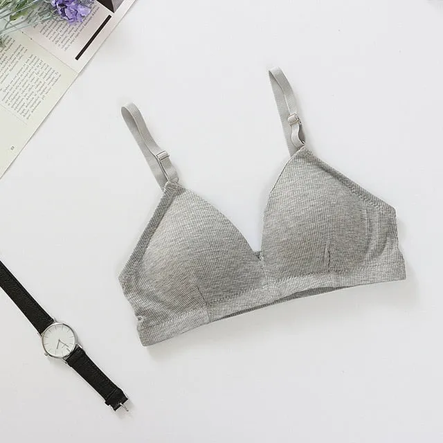 Breathable Cotton Bralette