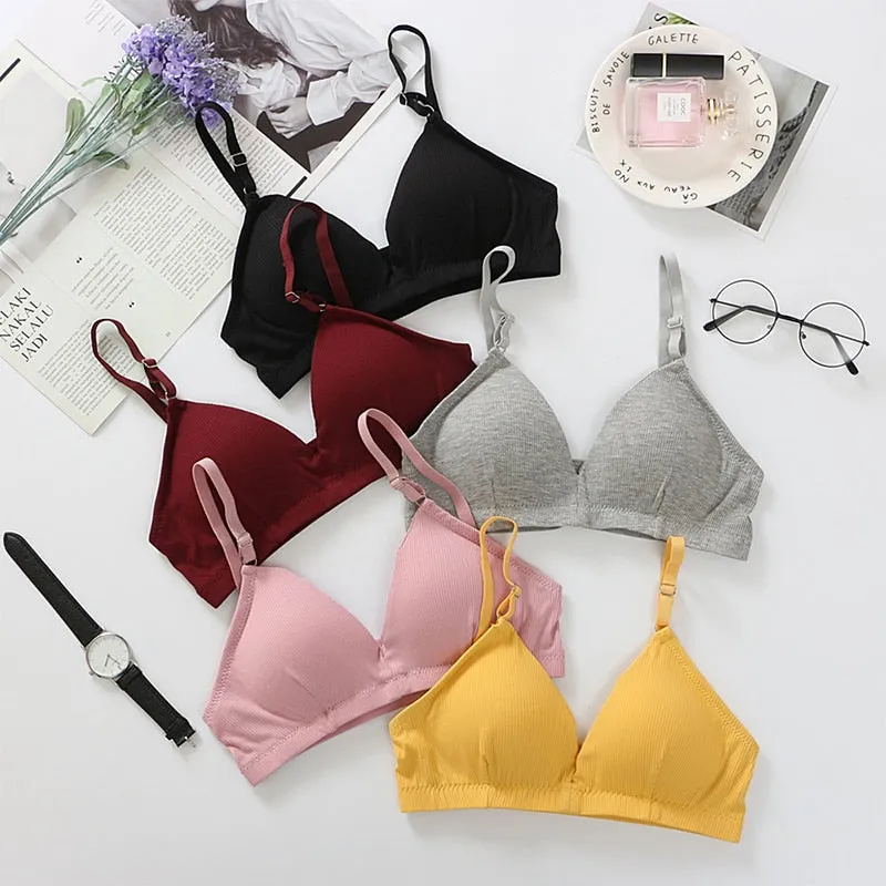 Breathable Cotton Bralette