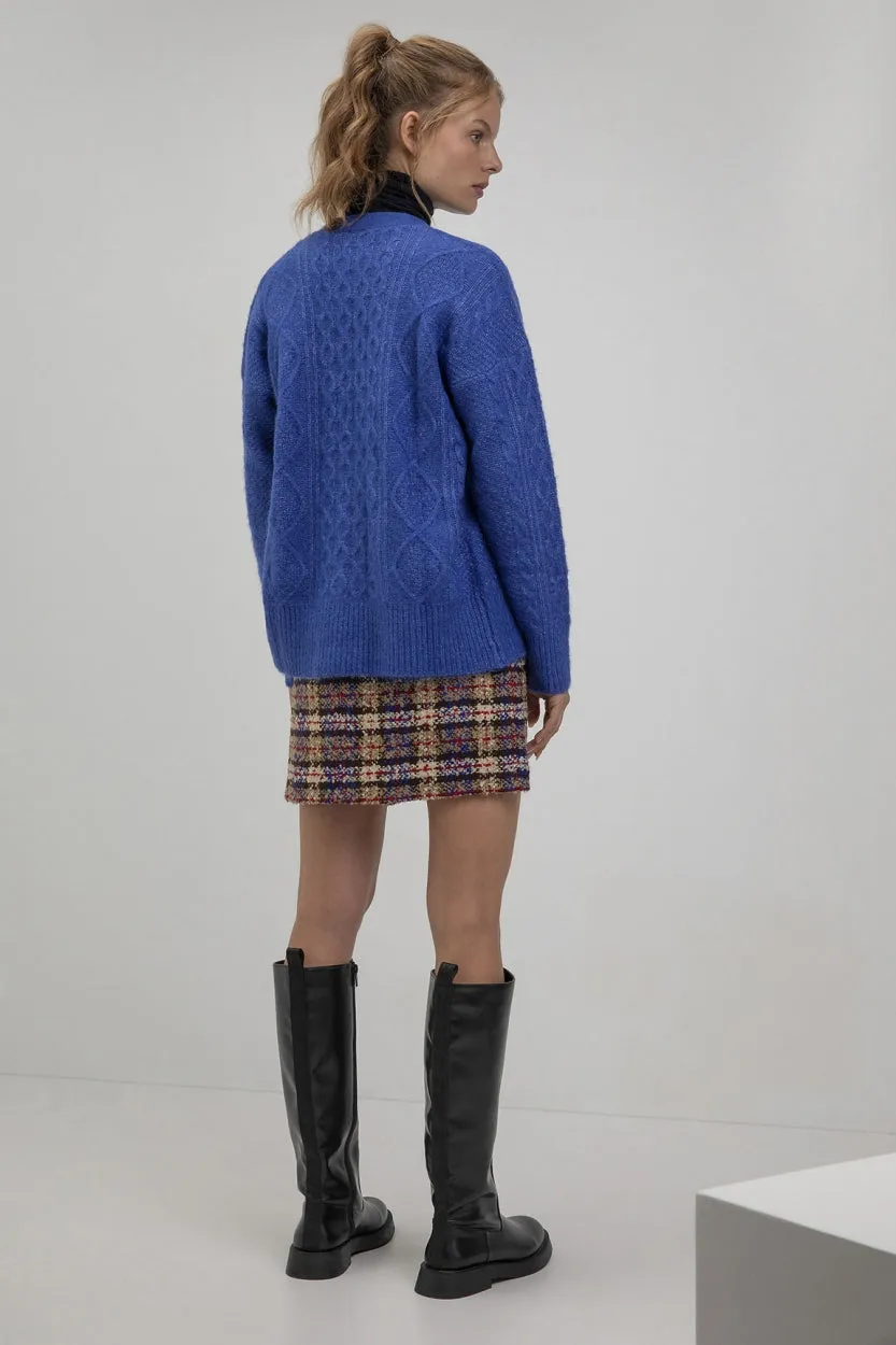 Cardigan Seth - Royal Blue