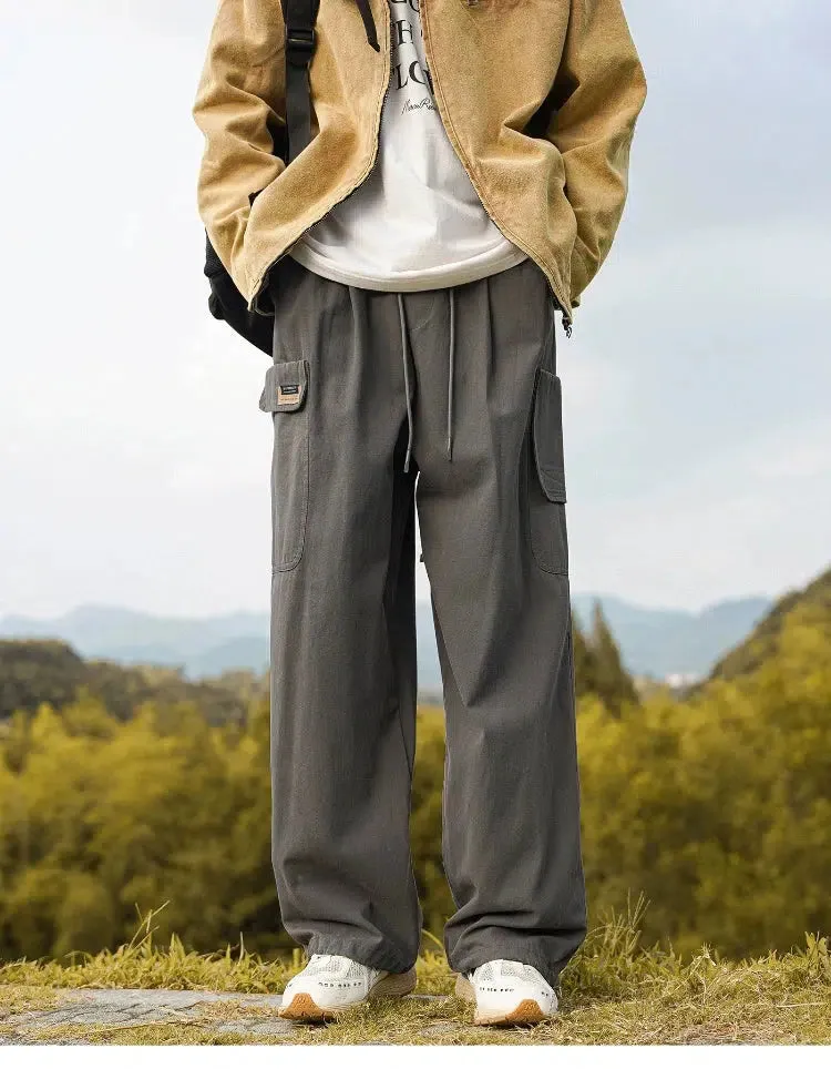 Cargo Pants with Elastic Cuffs