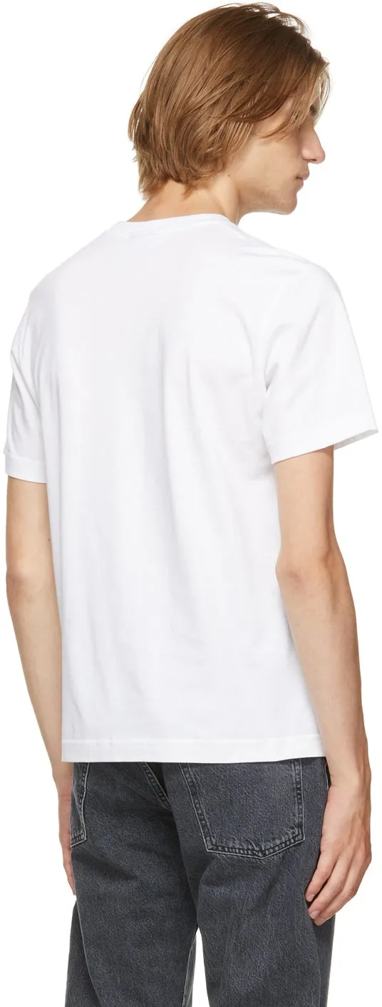 Carne Bollente White Organic Cotton Fight Cum T-Shirt