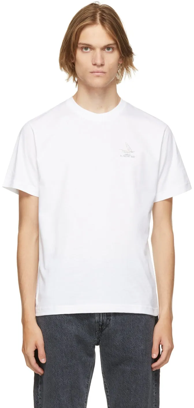 Carne Bollente White Organic Cotton 'Squirt Bay' T-Shirt