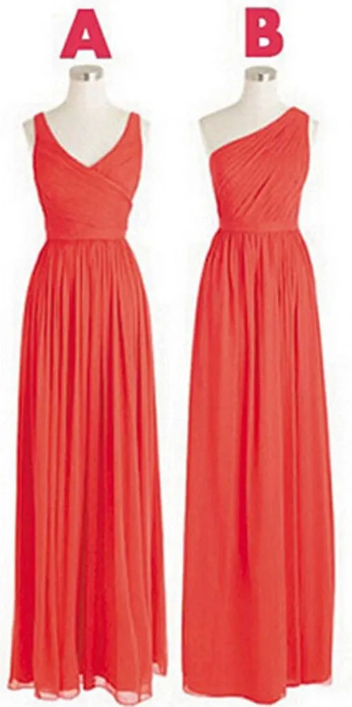 Cheap Chiffon Bridesmaid Dresses, Bridesmaid Dress, Wedding Party Dress, Dresses For Wedding, NB0010