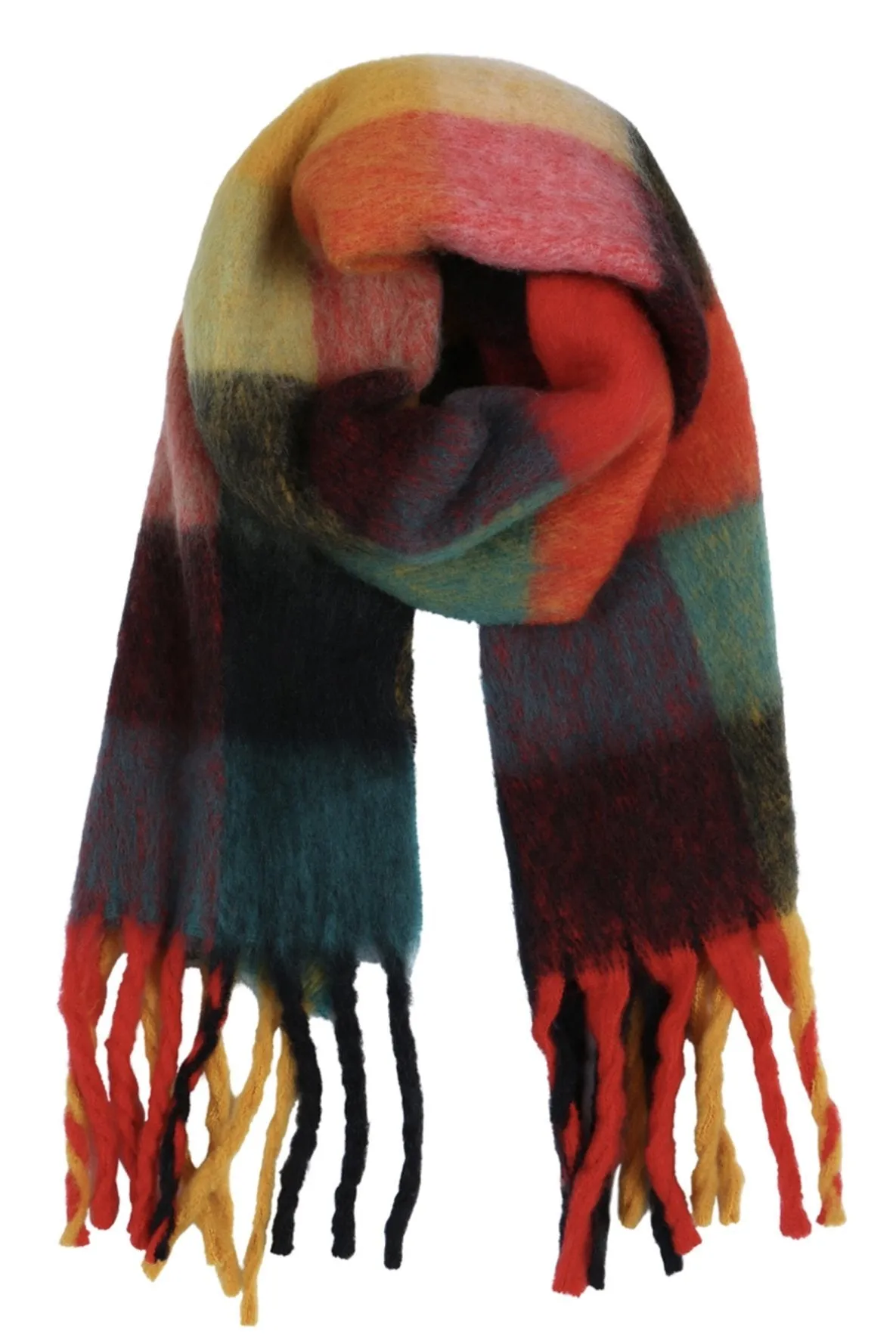 Cozy multicolor scarf