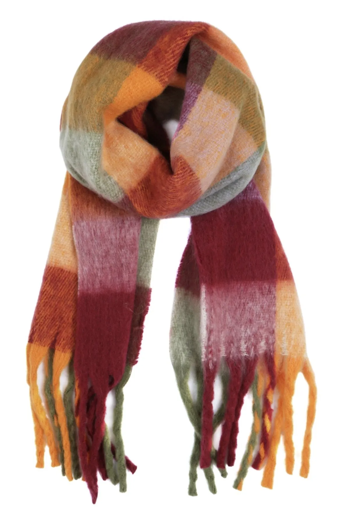 Cozy multicolor scarf