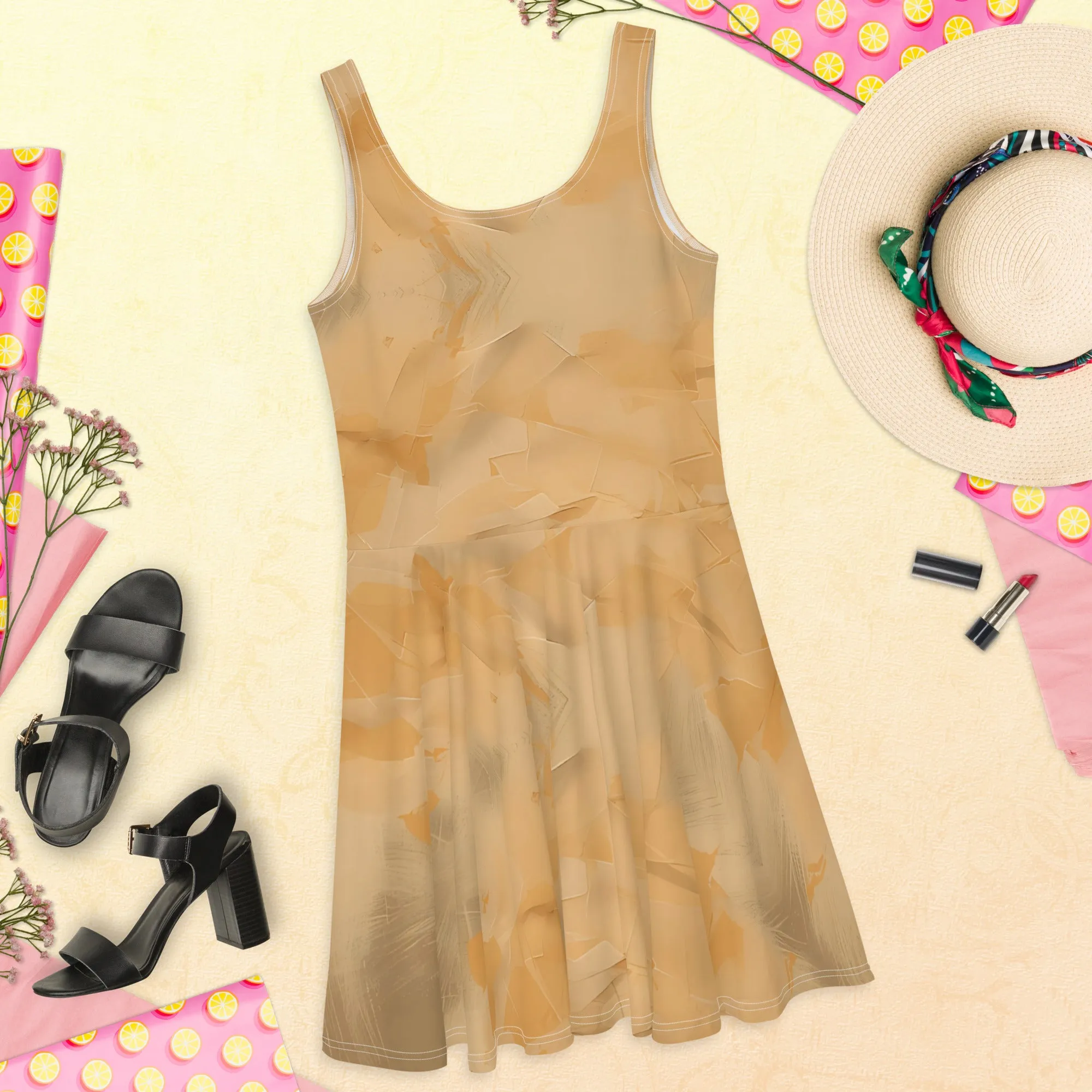 Cozy Paws Skater Dress