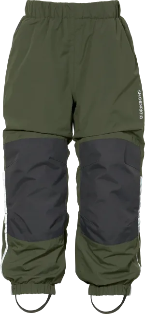 Didriksons Kids&#x27; Narvi Pants Deep Green | Buy Didriksons Kids&#x27; Narvi Pants Deep Green here | Outnorth