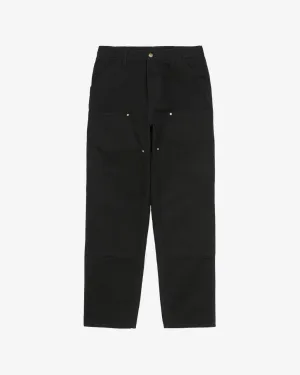 Double Knee Pant Black