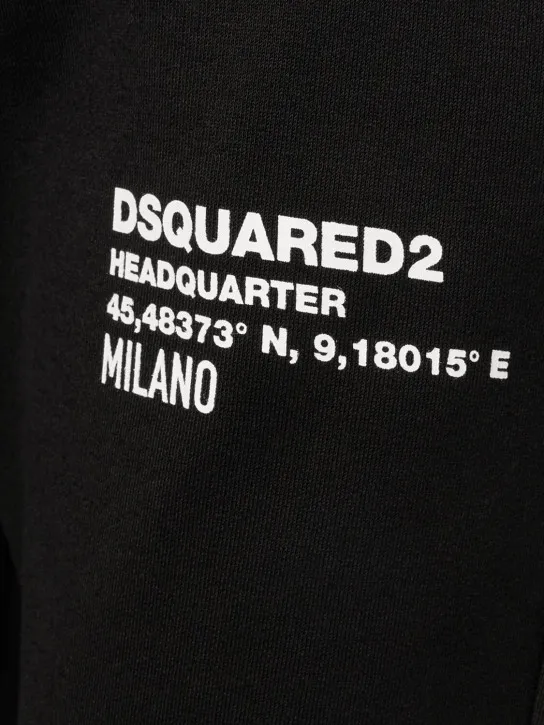 Dsquared2   Dean relaxed fit cotton pants 