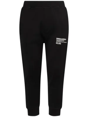 Dsquared2   Dean relaxed fit cotton pants 