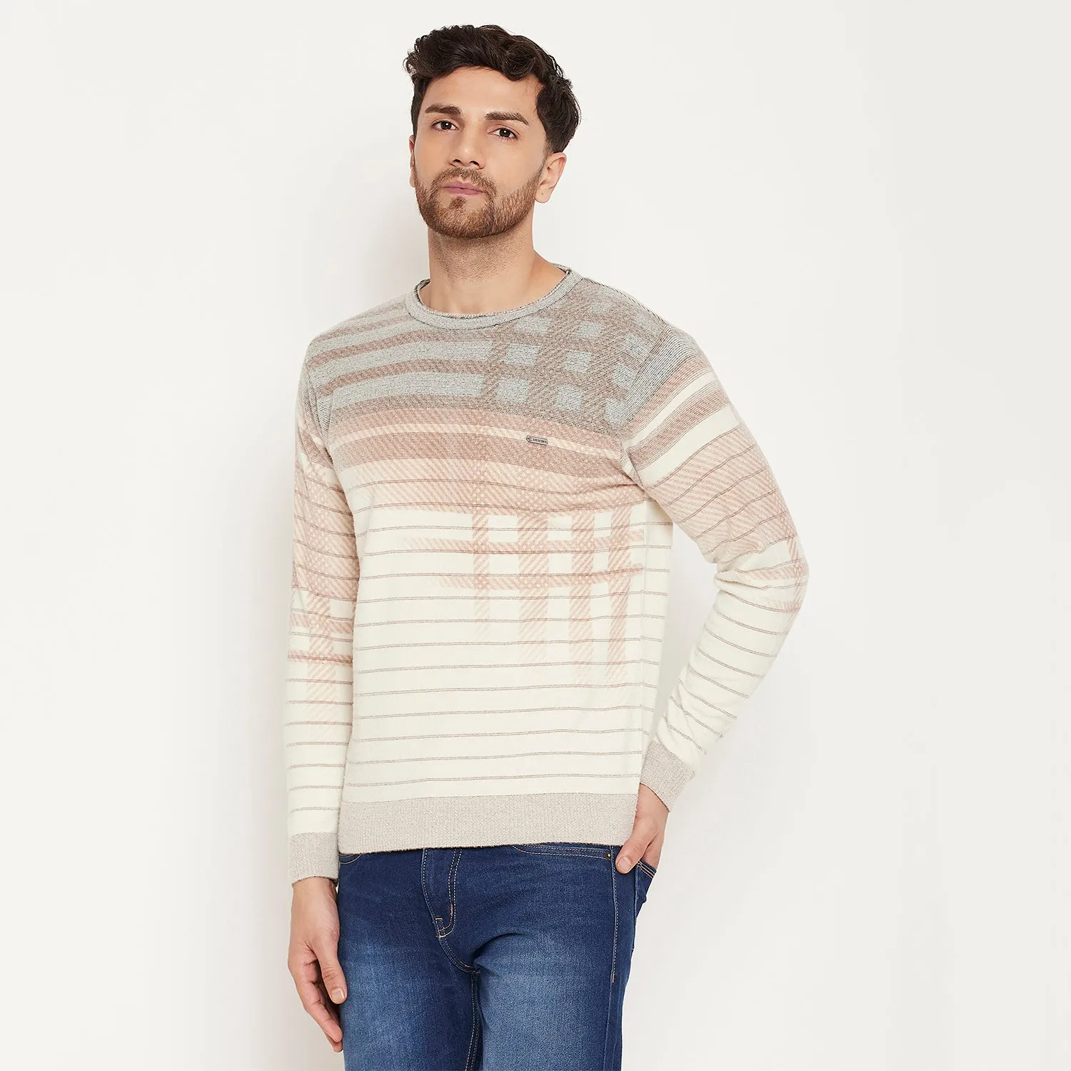Duke Stardust Men Full Sleeve Round Neck Pullover (SDS2111)