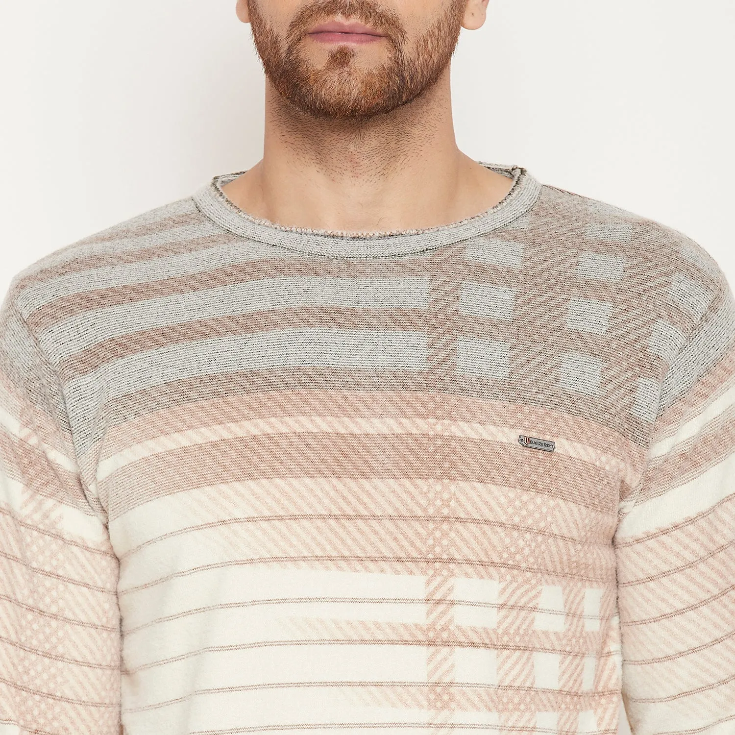 Duke Stardust Men Full Sleeve Round Neck Pullover (SDS2111)