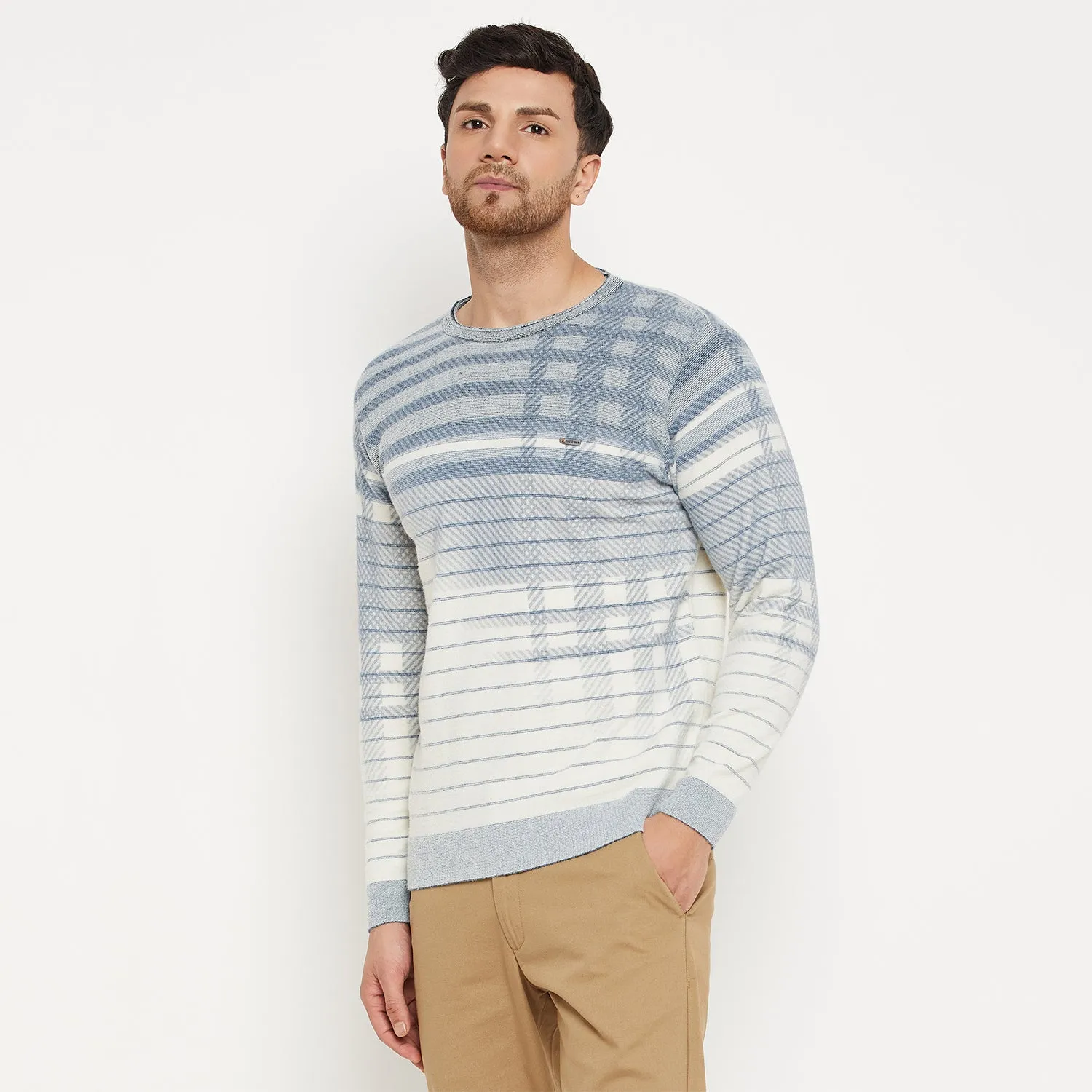 Duke Stardust Men Full Sleeve Round Neck Pullover (SDS2111)