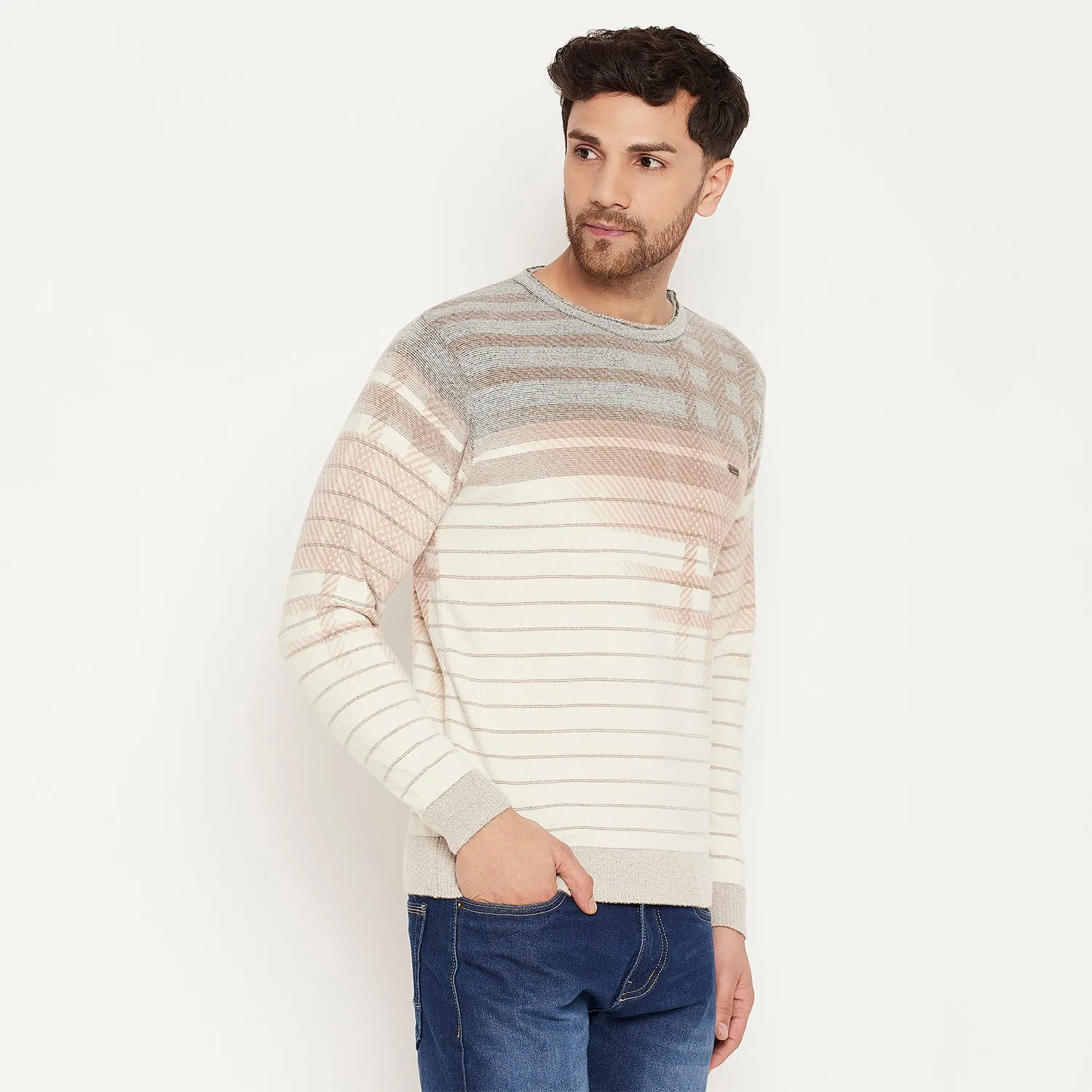 Duke Stardust Men Full Sleeve Round Neck Pullover (SDS2111)