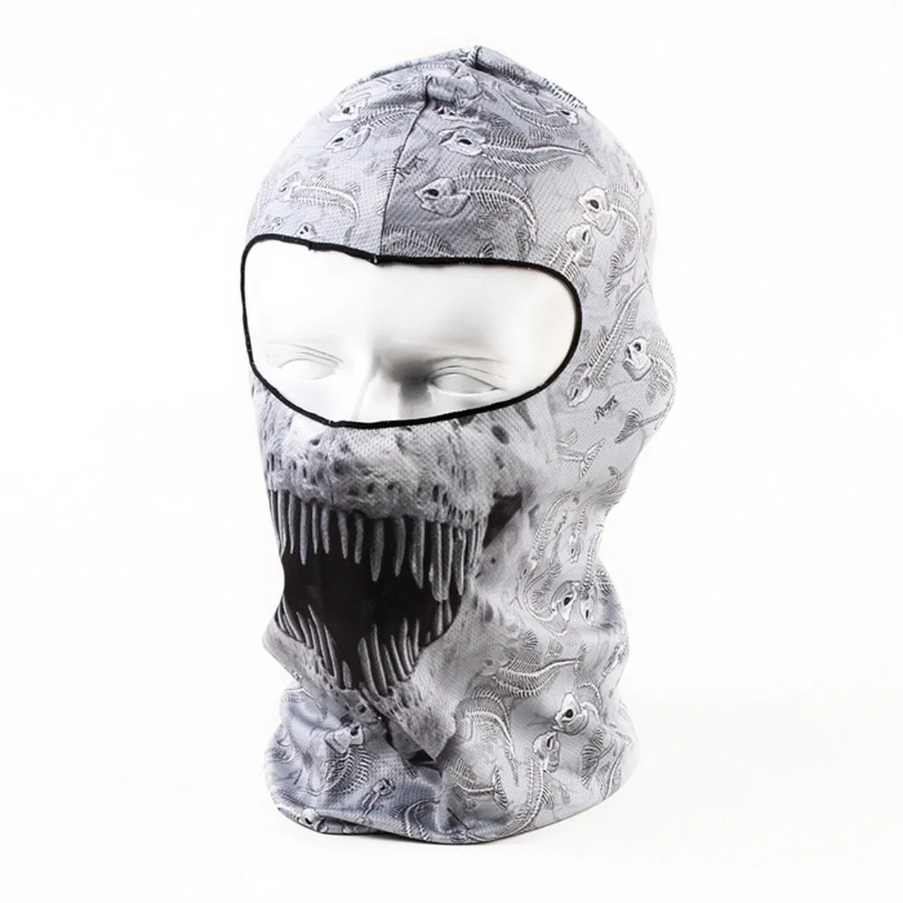English Teeth Balaclava Motorcycle Face Mask