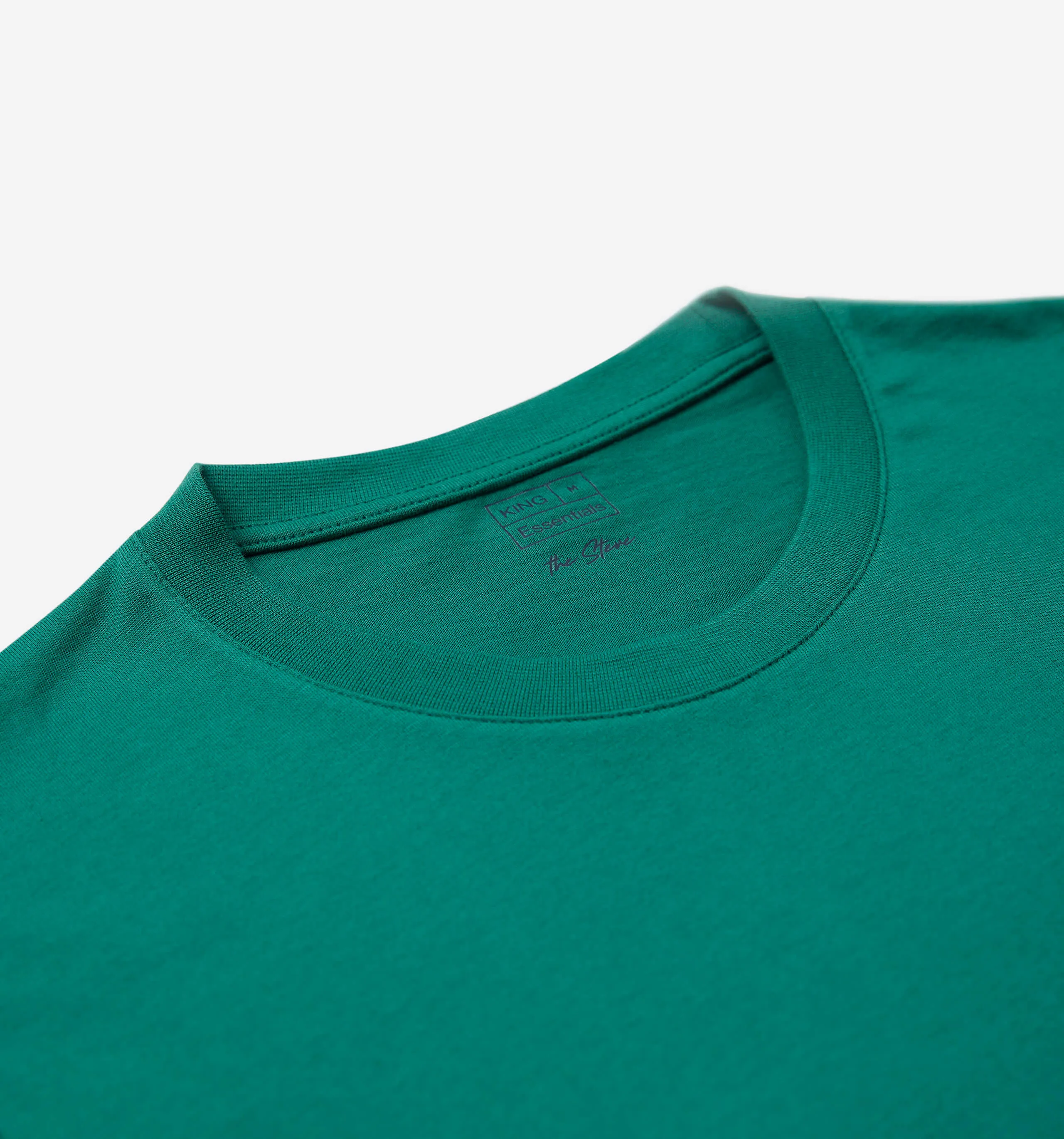 Essential Cotton T-shirt Dark Green