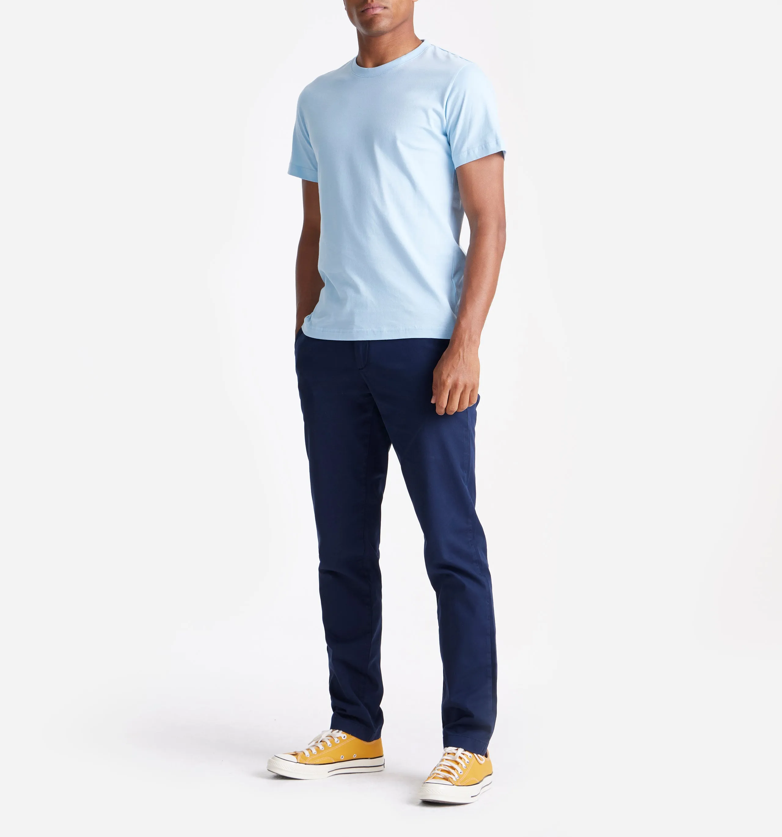 Essential Cotton T-shirt Light Blue