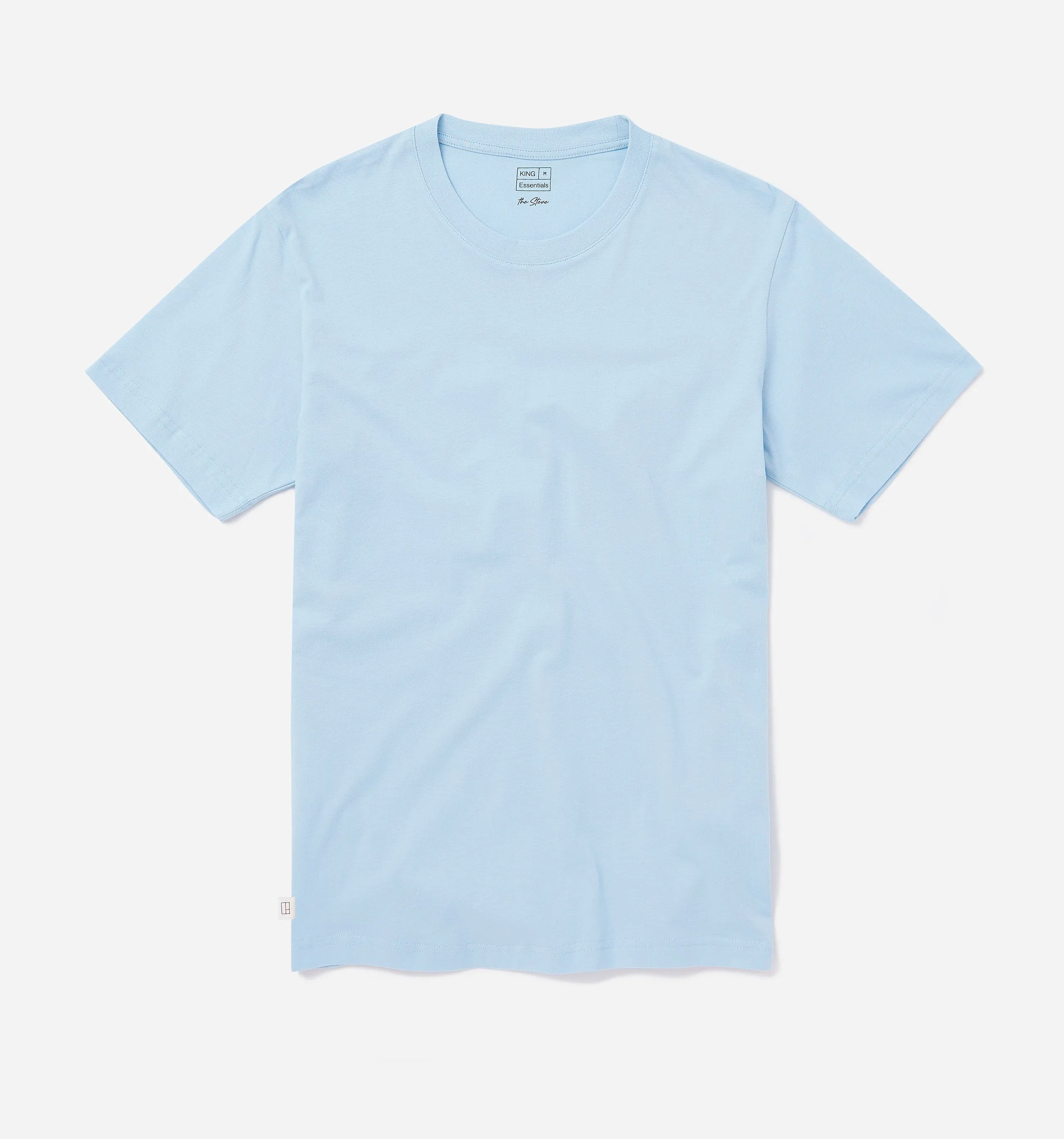 Essential Cotton T-shirt Light Blue