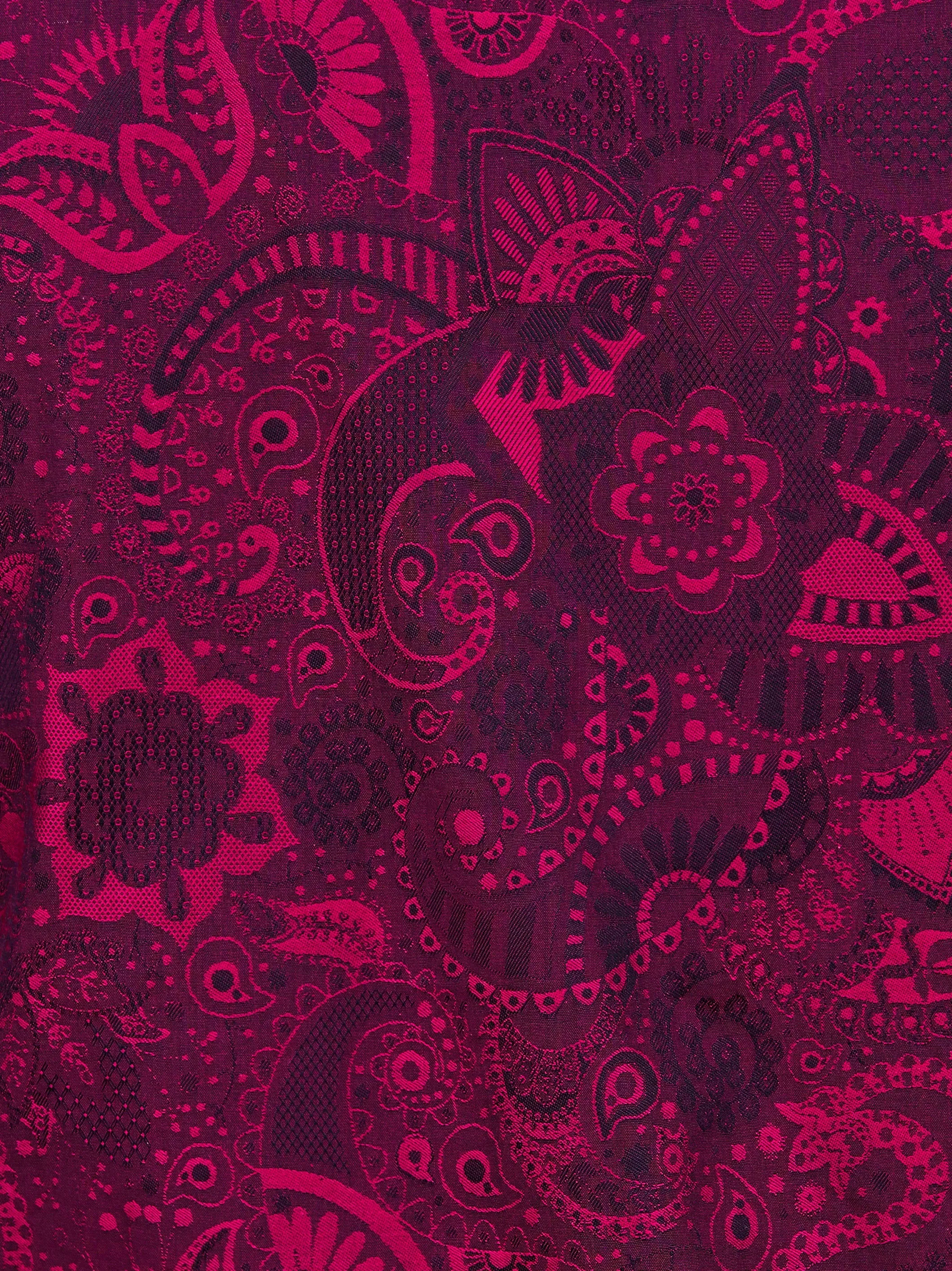 Fibonacci PaisleyRed Red