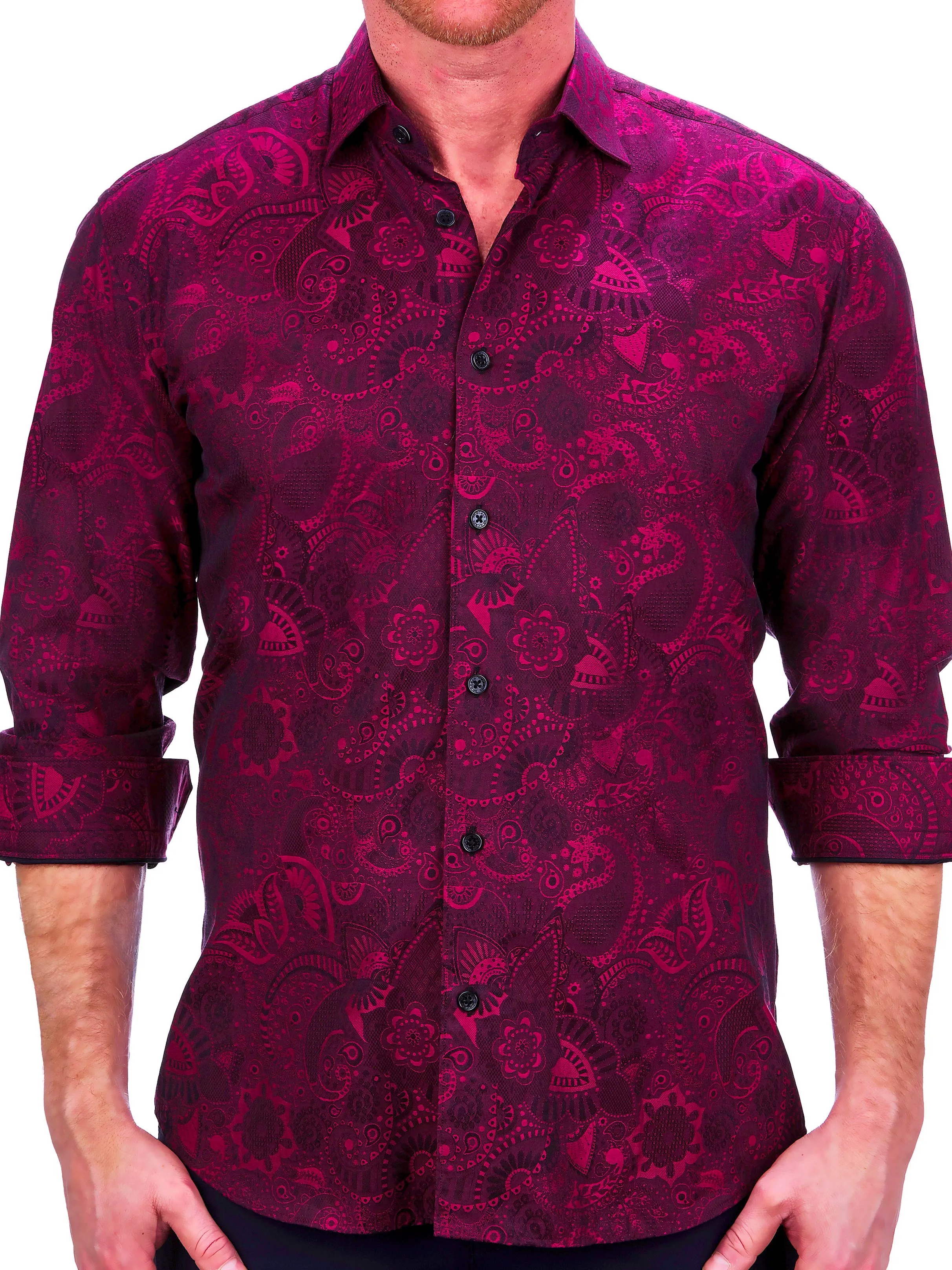 Fibonacci PaisleyRed Red