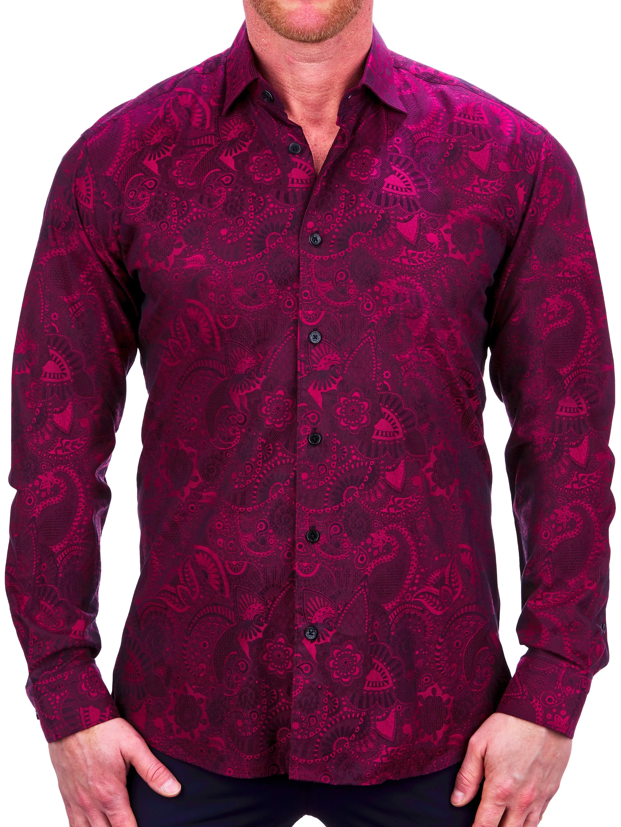 Fibonacci PaisleyRed Red
