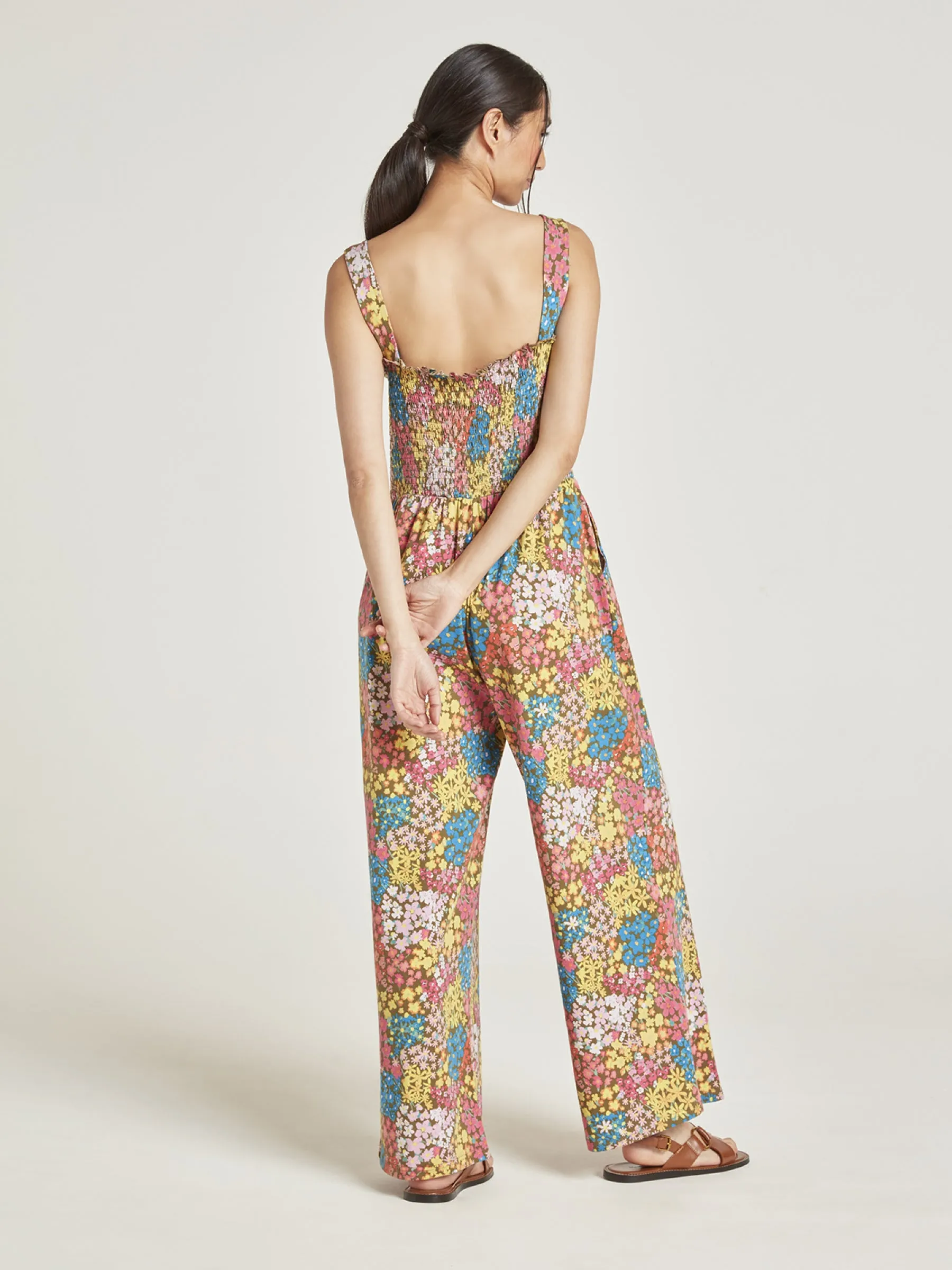 Floral Organic Cotton Jumpsuit
