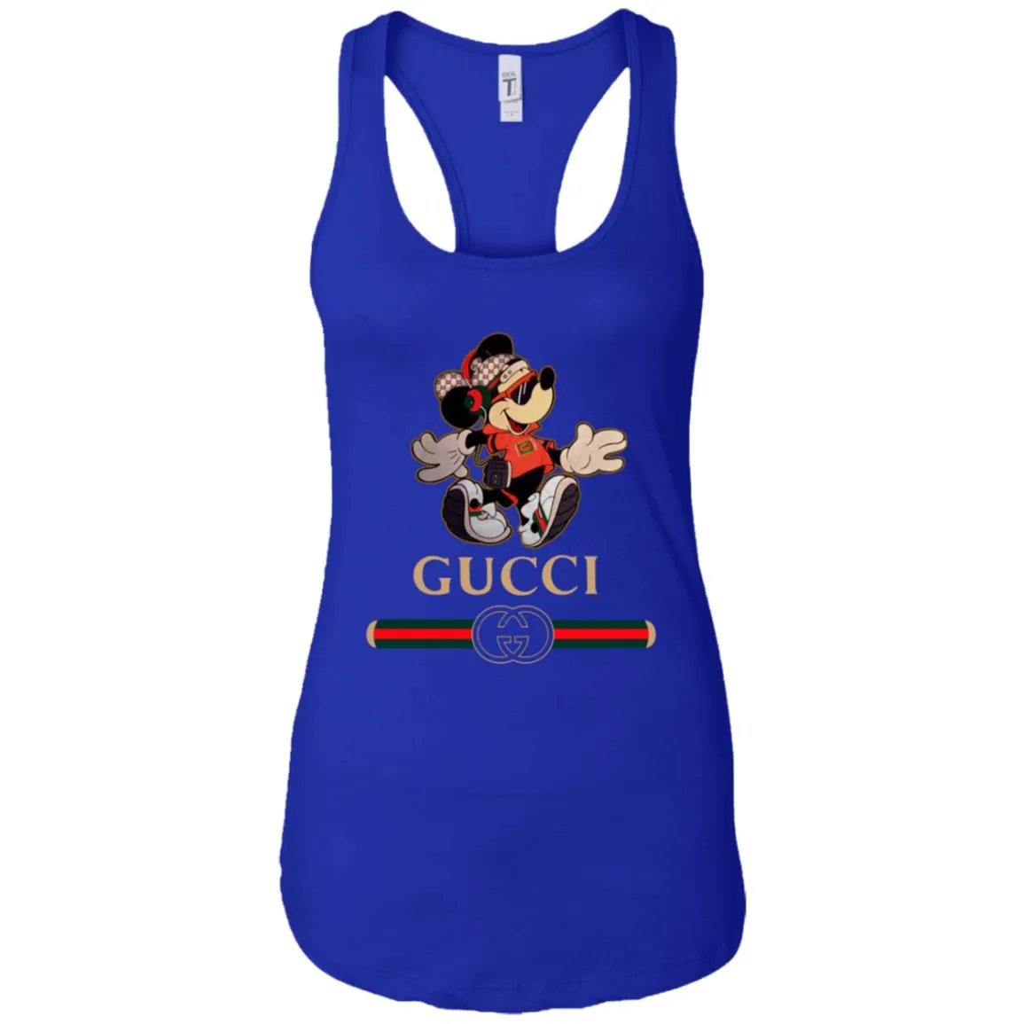Gucci Mickey Fashion Stylelist Music T-shirt Women Tank Top