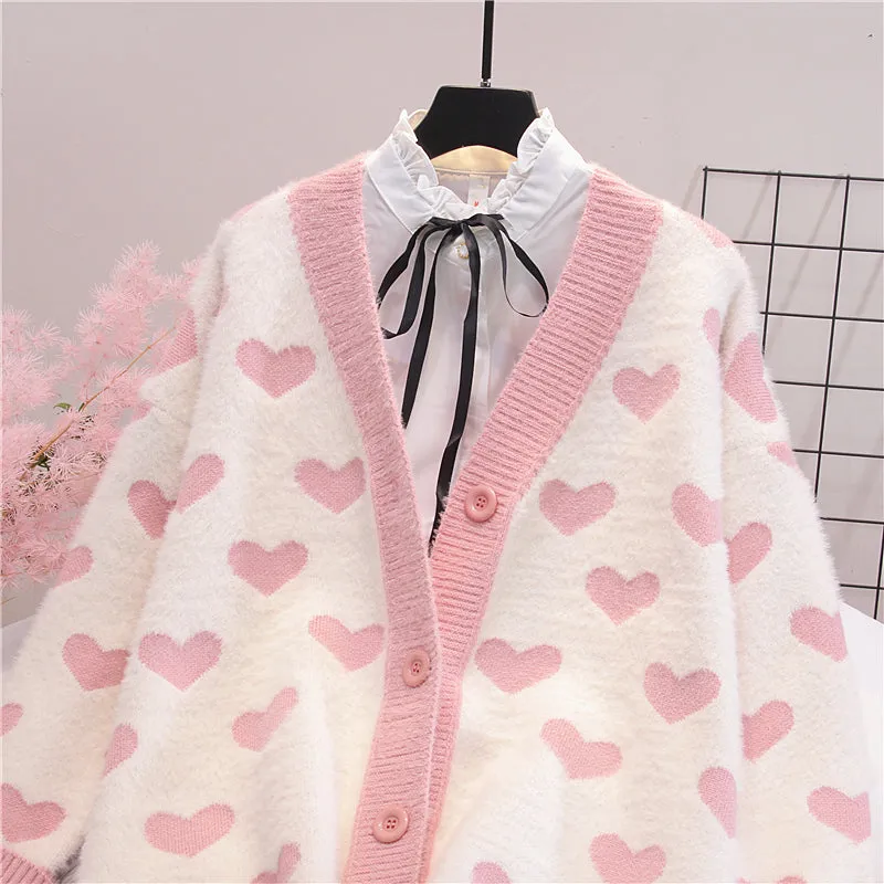 Heart Cardigan