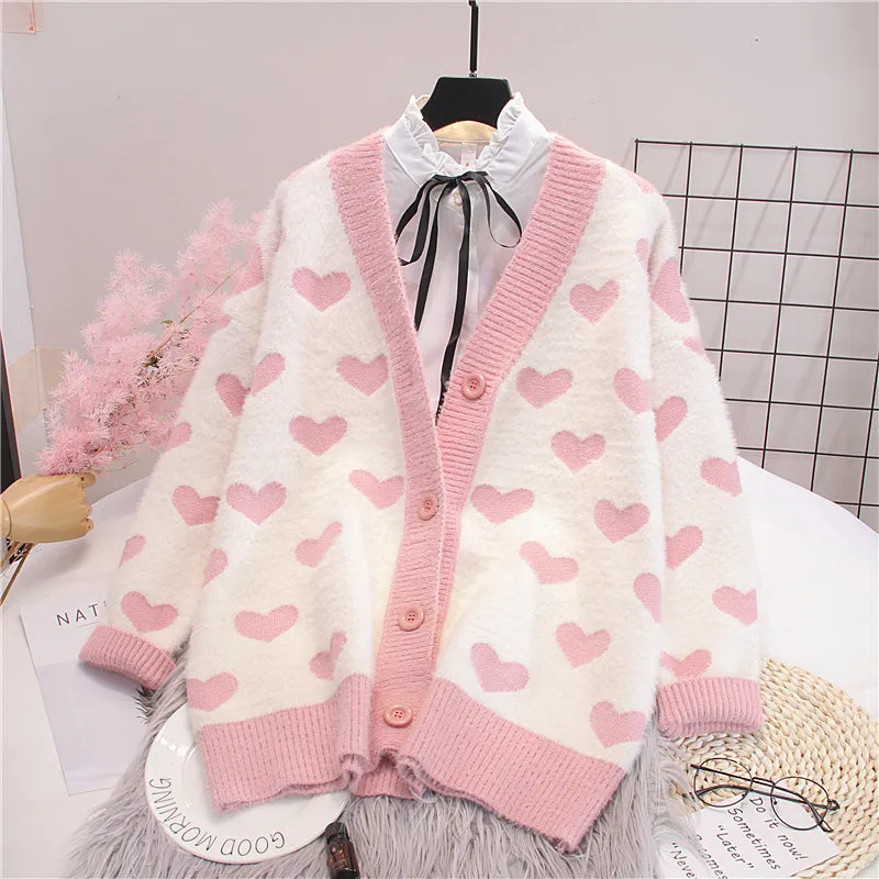 Heart Cardigan