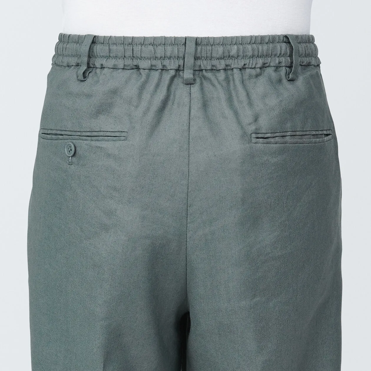 Hemp Blend Straight Leg Pants