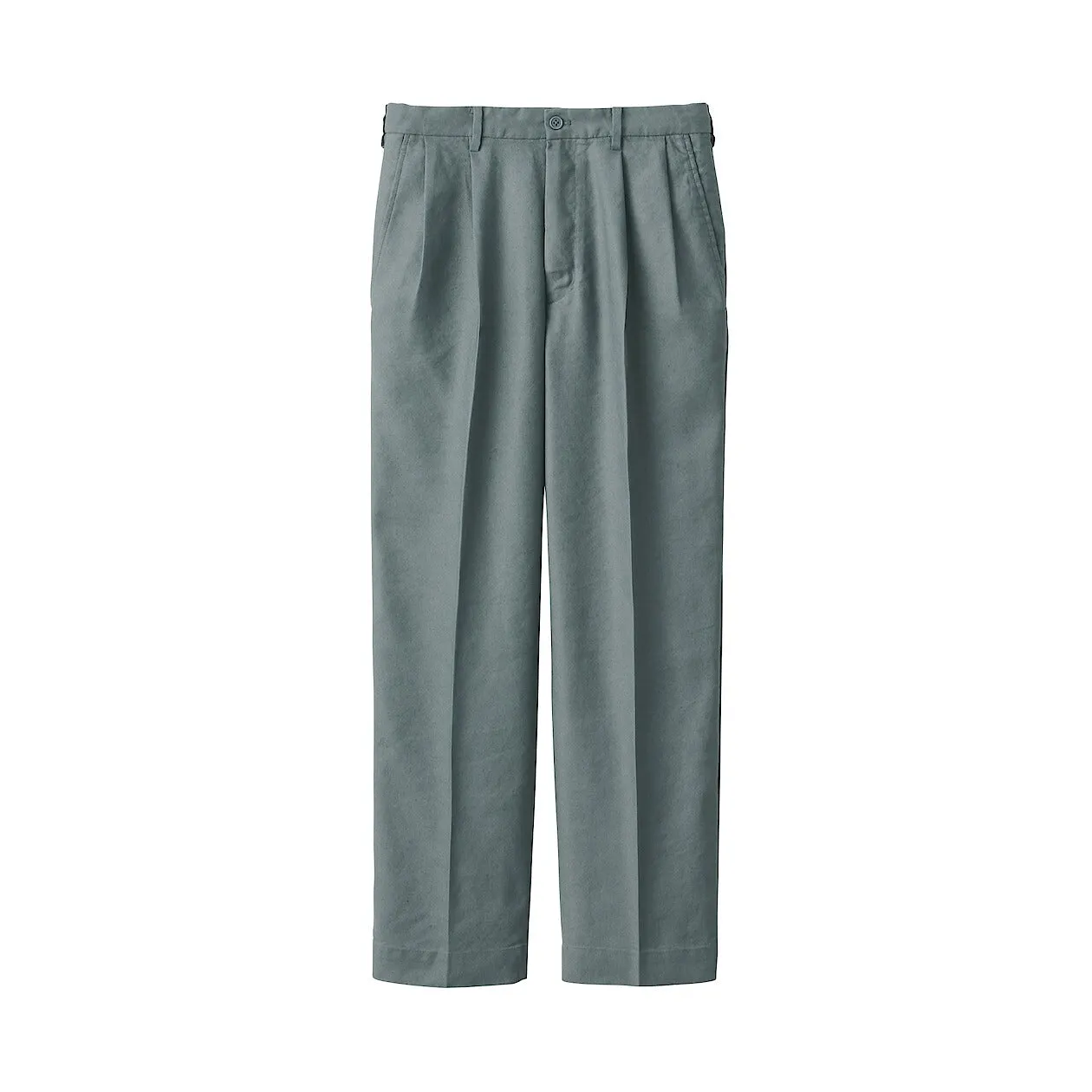 Hemp Blend Straight Leg Pants