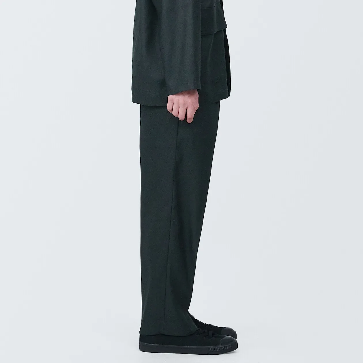 Hemp Blend Straight Leg Pants