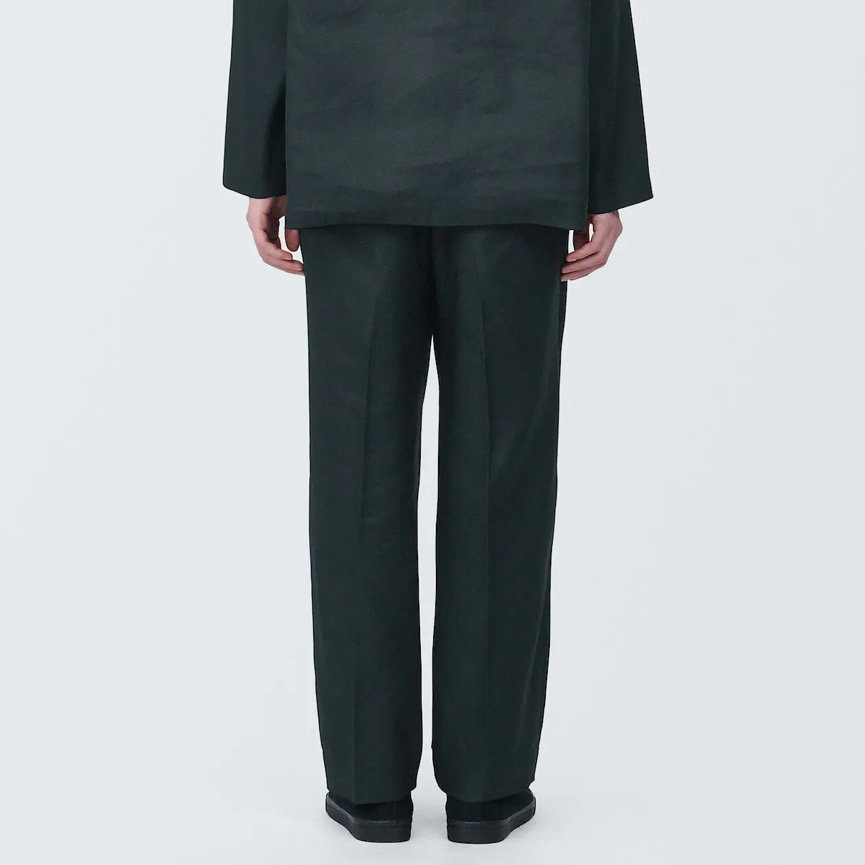 Hemp Blend Straight Leg Pants