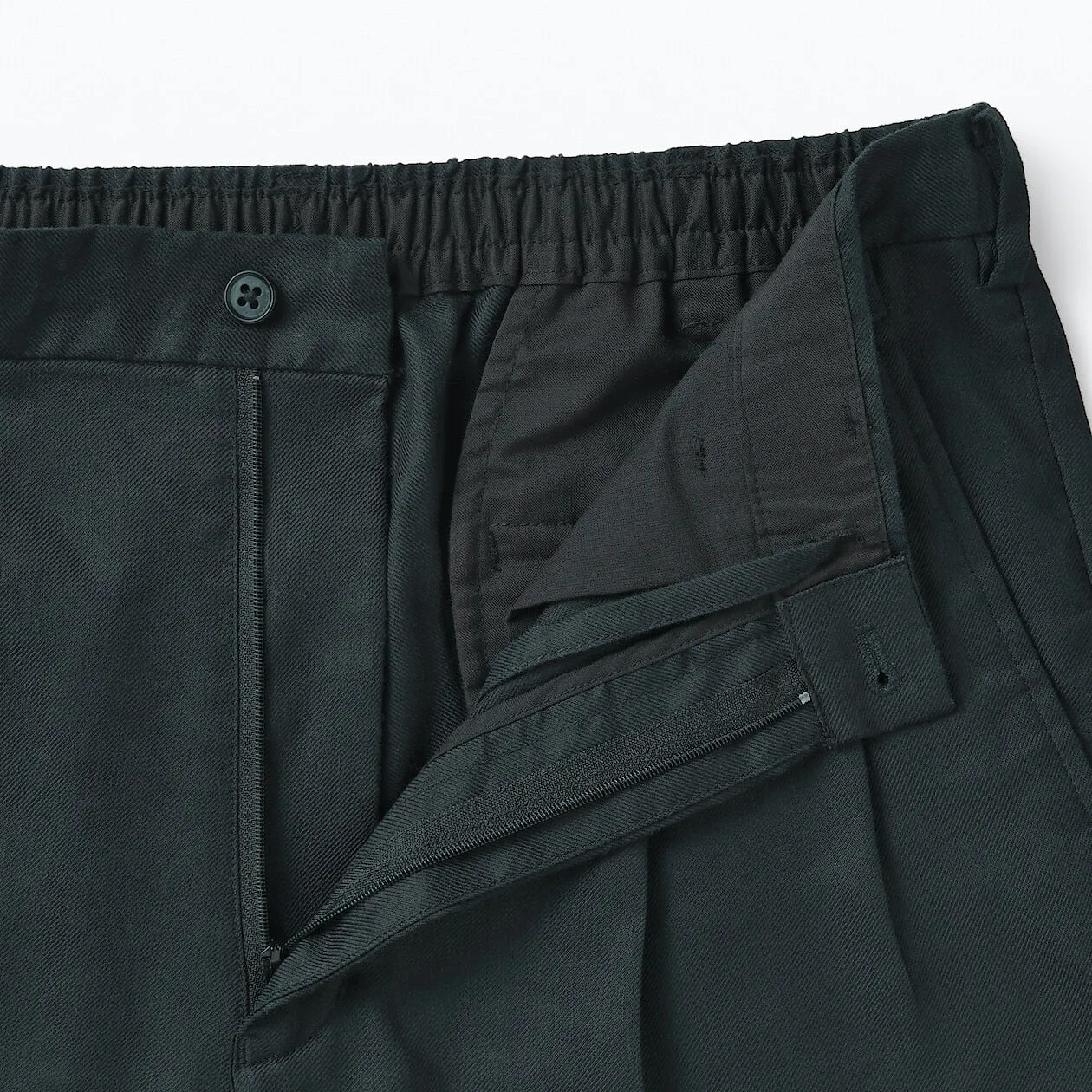 Hemp Blend Straight Leg Pants