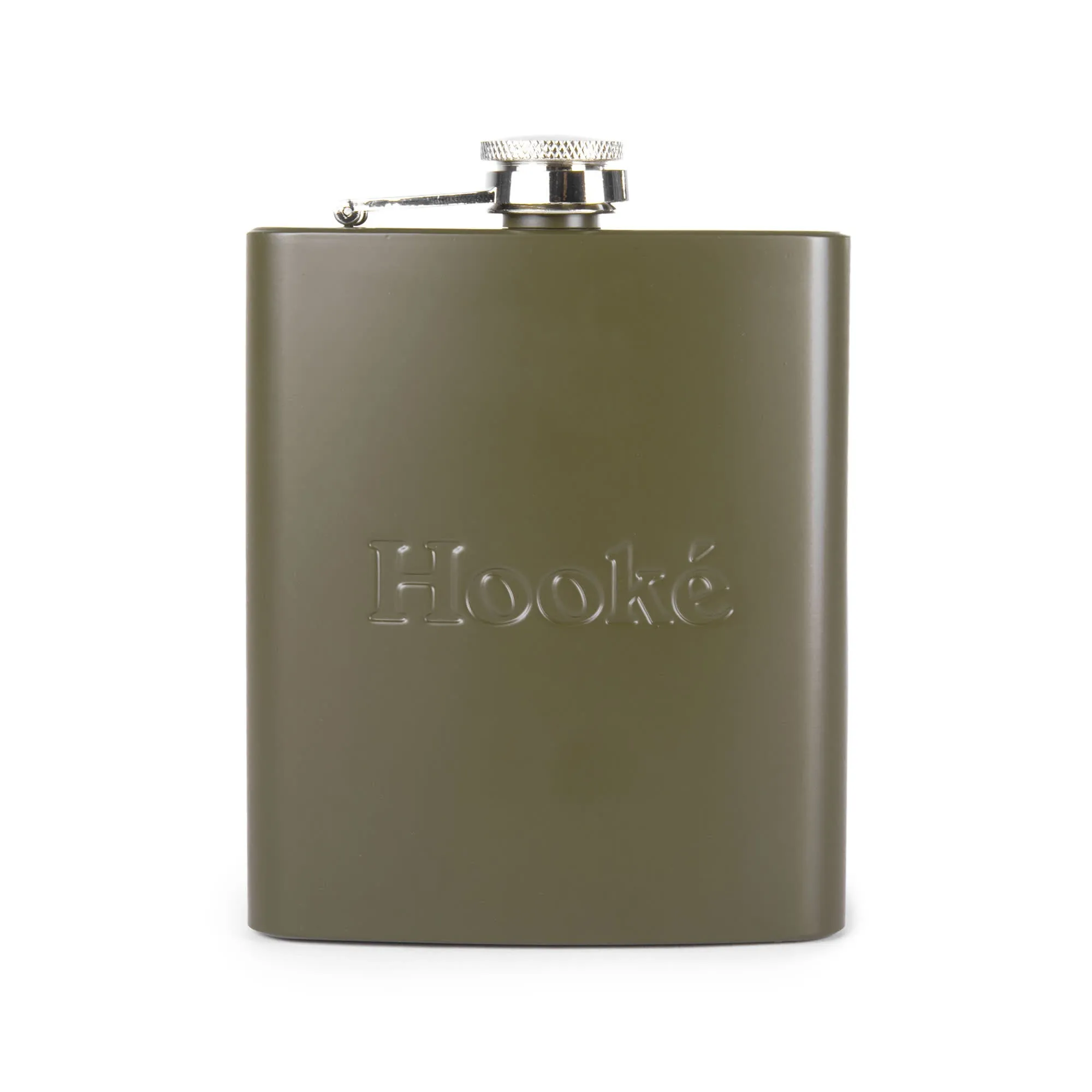 Hook Hip Flask Matte Olive